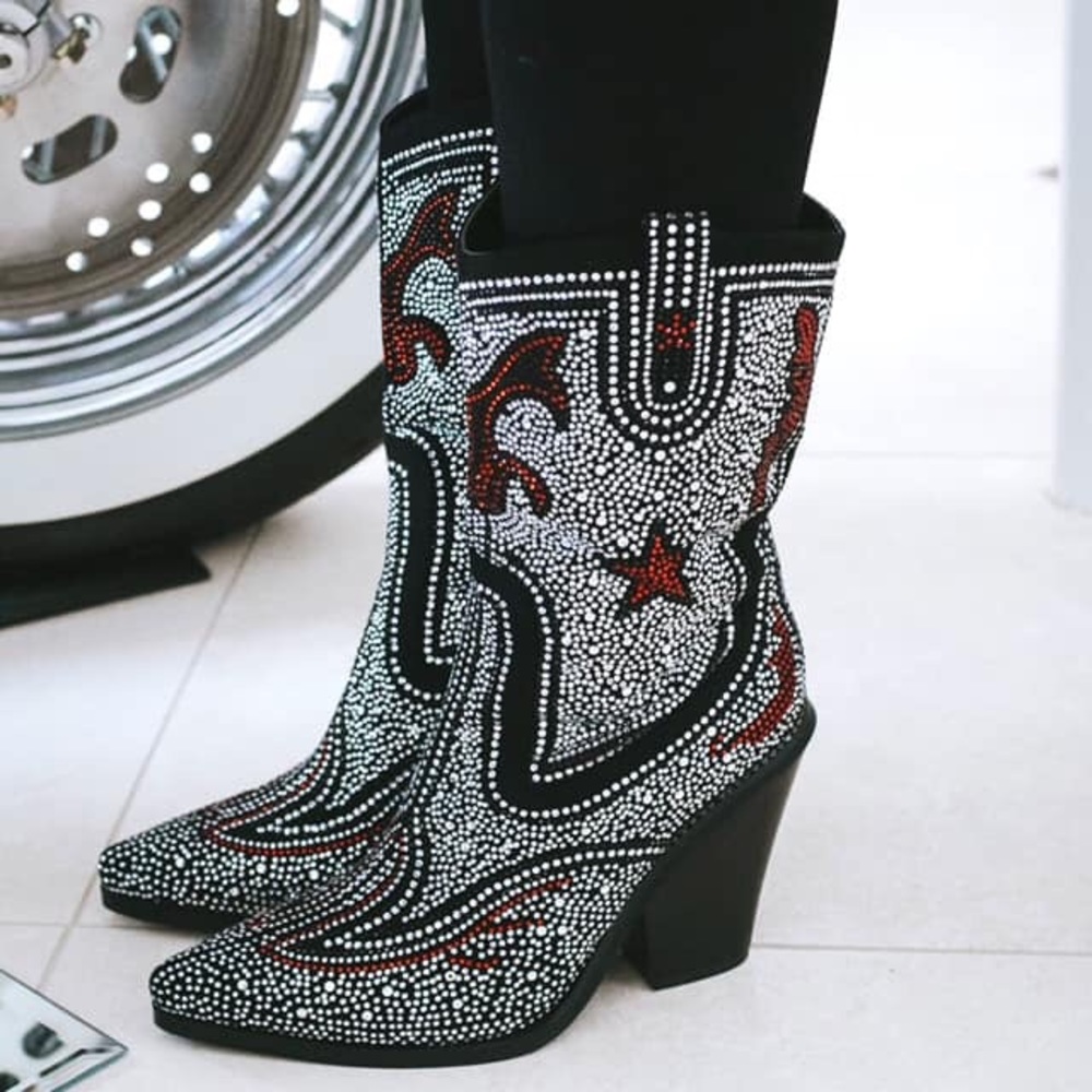 Azalea Wang Cowboy Boots